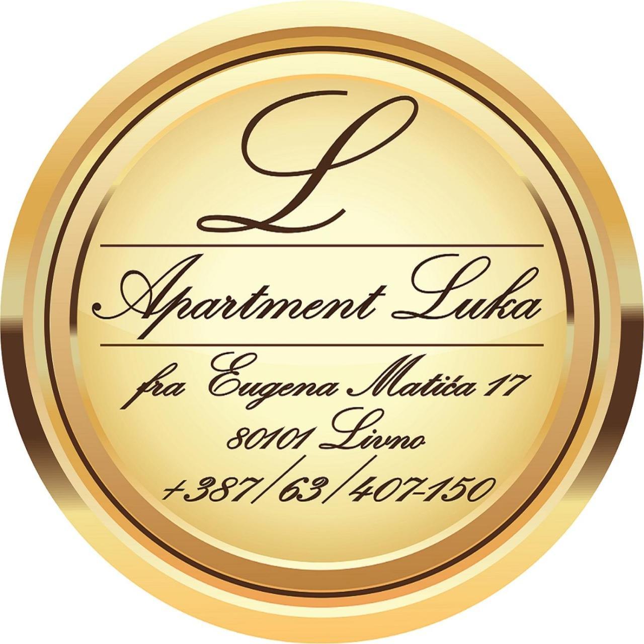 Apartman Luka ลิฟโน ภายนอก รูปภาพ